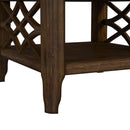Phillipe 3PC Occasional Table Set in Cherry-Coffee Table & Two End Table - Michael's Discount Furniture