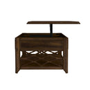 Phillipe Lift-Top Coffee Table in Cherry - Michael's Discount Furniture