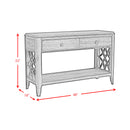 Phillipe Sofa Table in Cherry - Michael's Discount Furniture