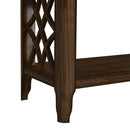 Phillipe Sofa Table in Cherry - Michael's Discount Furniture