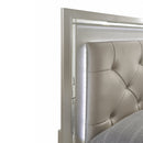 Platinum Platform Storage Bedroom Set - Michael's Discount Furniture