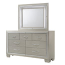 Platinum Platform Storage Bedroom Set - Michael's Discount Furniture