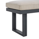 Playa Standard Height Dining Set in Dark Grey-Table and Four Chairs - Michael's Discount Furniture