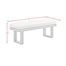 Playa Standard Height Dining Set in Dark Grey-Table and Four Chairs - Michael's Discount Furniture