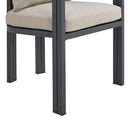 Playa Standard Height Dining Set in Dark Grey-Table and Four Chairs - Michael's Discount Furniture