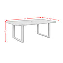 Playa Dining Table - Dark Grey - Michael's Discount Furniture