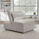 Pluto Chair with kidney pillow, Klik Klak and Pop up in Coronado Grey - Michael's Discount Furniture