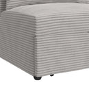 Pluto Chair with kidney pillow, Klik Klak and Pop up in Coronado Grey - Michael's Discount Furniture