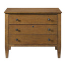 Portico File Cabinet in Brown Oak - Michael's Discount Furniture