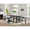 Portland Rectangular Dining Table in Black - Michael's Discount Furniture