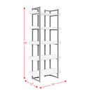 Preston Bookshelf Grey - Michael's Discount Furniture