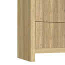 Ridgemont Dresser and Mirror Set in Natural - Michael's Discount Furniture