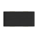 Ridgemont 3PC Occasional Table Set in Black with Grain-Coffee Table & Two End Table - Michael's Discount Furniture