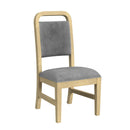 Ridgemont Standard Height Dining Set in Natural-Table and Four Chairs - Michael's Discount Furniture