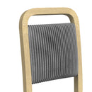Ridgemont Dining Side Chair with Grey Fabric in Natural (2 Per Carton) - Michael's Discount Furniture