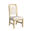 Ridgemont Standard Height Dining Set in Natural-Table and Four Chairs - Michael's Discount Furniture