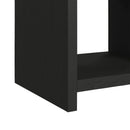 Ridgemont 2PC Occasional Table Set in Black with Grain-Coffee Table & End Table - Michael's Discount Furniture