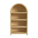 Ridgemont Open Bookcase in Natural - Michael's Discount Furniture