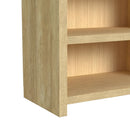 Ridgemont Open Bookcase in Natural - Michael's Discount Furniture