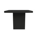 Ridgemont Rectangular Dining Table in Black with Grain - Michael's Discount Furniture