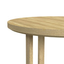 Ridgemont Standard Height Dining Set in Natural-Table and Four Chairs - Michael's Discount Furniture