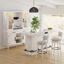 Rogen Rustic Buffet in Rustic White - Michael's Discount Furniture