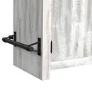 Rogen Rustic Bar Table with Ice Tray, USB and Power in Rustic White - Michael's Discount Furniture