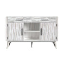 Rogen Rustic Buffet in Rustic White - Michael's Discount Furniture