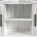 Rogen Rustic Buffet in Rustic White - Michael's Discount Furniture