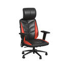 Rollins Gaming Chair with LED and Speaker in Black and Red - 3A Packing - Michael's Discount Furniture