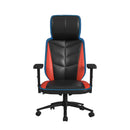Rollins Gaming Chair with LED and Speaker in Black and Red - 3A Packing - Michael's Discount Furniture