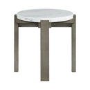 Rosamel Round End Table in Ash Brown - Michael's Discount Furniture