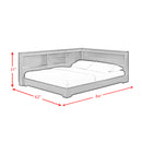 Sami Corner Bed - Michael's Discount Furniture