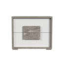 San Matteo 2-Drawer Nightstand with USB in Dual Tone - Michael's Discount Furniture
