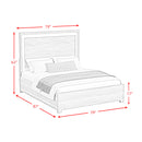 San Matteo Bedroom Set with LED - Michael's Discount Furniture