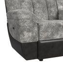 Santorini 6PC Motion Sectional Set in Dillon/Shire Grey - Michael's Discount Furniture