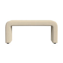 Seqouia Bench With 2 Stools in Ching Cream - Michael's Discount Furniture
