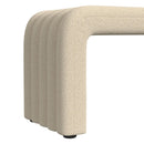 Seqouia Bench With 2 Stools in Ching Cream - Michael's Discount Furniture