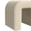 Seqouia Bench With 2 Stools in Ching Cream - Michael's Discount Furniture