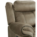 Sorrento 3PC Living Room Set in T101 Brown-Sofa, Loveseat & Recliner - Michael's Discount Furniture