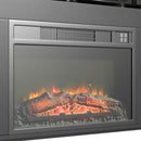 St. Cloud Fireplace with Sound System in Black - Michael's Discount Furniture