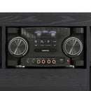 St. Cloud Fireplace with Sound System in Black - Michael's Discount Furniture