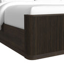 Sylvie UPH Bedroom Set with White Fabric - Michael's Discount Furniture