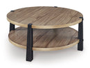 Ridgester Coffee Table - Michael's Discount Furniture