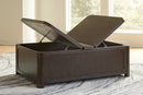 Breckington Coffee Table With Storage - Michael's Discount Furniture