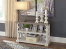 Havalance Sofa/Console Table - Michael's Discount Furniture