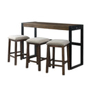 Caesar Occasional Bar Table Single Pack (Table + Three Stools) - Michael's Discount Furniture