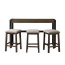 Caesar Occasional Bar Table Single Pack (Table + Three Stools) - Michael's Discount Furniture