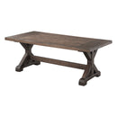 Finn Trestle Base Coffee Table - Michael's Discount Furniture