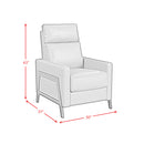 Tango P2 Recliner in Pebble Tan - Michael's Discount Furniture